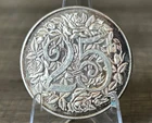 RARE 1986 CRABTREE MINT 25TH ANNIVERSARY BARTER COIN FINE SILVER ART ROUND