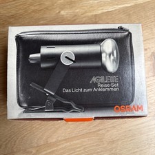 Reiseleuchte Klemmleuchte Reisen-Set AGILETTE von OSRAM VINTAGE in OVP