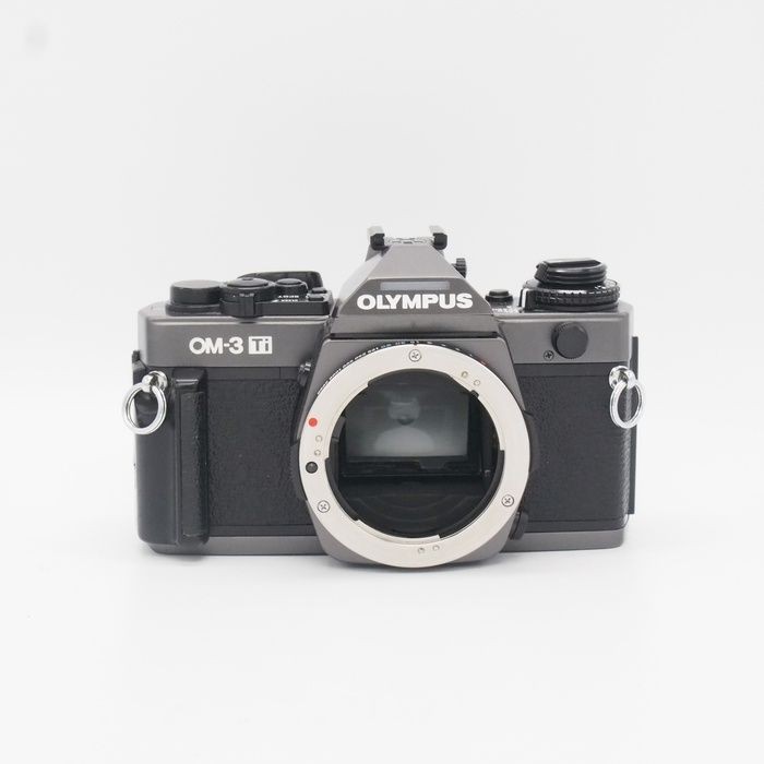 Near MINT] Olympus OM-3 Ti Titanium 35mm SLR Film Camera Body from