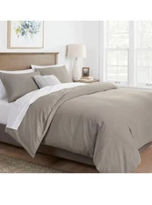 Mayfair Linen Queen/Full Duvet Cover, 800 Thread Count Sateen 3 Pc Egyptian