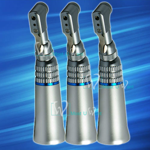 3pcs NSK Style Dental Lab Handpieces Low Speed Contra Angle ELatch Head