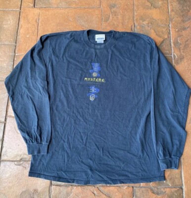VTG Y2K Cirque Du Soleil Mystere Treasure Island Las Vegas Long Sleeve Shirt XL