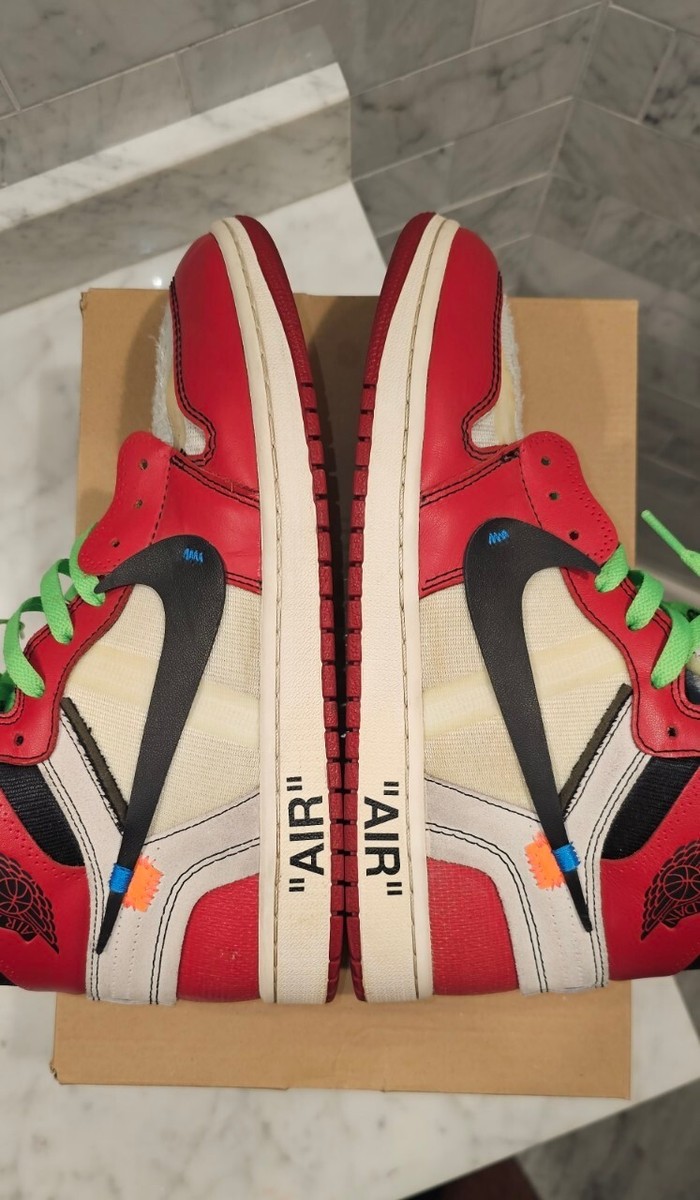 Jordan 1 Retro High OG x OFF-WHITE Chicago 2017 Size 10.5 Jordan 1 Retro High OG x OFF-WHITE Chicago 2017 Size 10.5