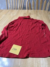 VINTAGE 90s Yamaha Racing Longsleeve Turtleneck Shirt Red Sz M