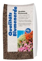 Hamann QualitäTs-Blumenerde 45 L Pflanzerde Garten Balkon Terrasse Beet Zimmer