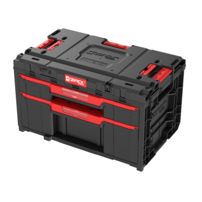 QBRICK 9787 System ONE Drawer 2 Werkzeugkoffer Werkzeugkasten mit 2 Schubladen