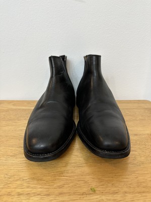 Aldo Vianello Chelsea Boots Black Leather Men display picture 2