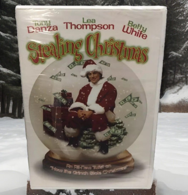 Stealing Christmas DVD Tony Danza Lea Thompson Betty White Comedy 2003