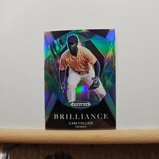 2022 Prizm Draft Picks Baseball Cam Collier Brilliance SILVER Prizm # BR-CC