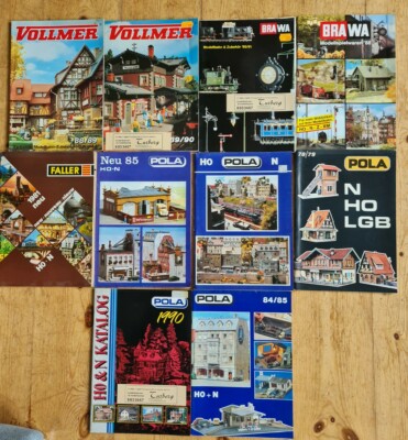 Konvolut - Modellbahn Hefte Vollmer, Faller, Pola und Brawa