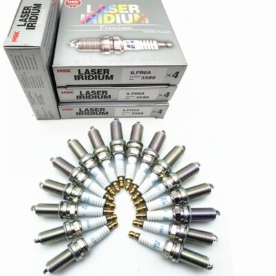 16x NGK 3588 ILFR6A Zündkerze Für MERCEDES W211 W463 M113 SLK CLS C- E- Klasse