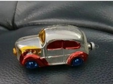 Old-Fashioned Car Blown Glass Christmas Ornament Delicate