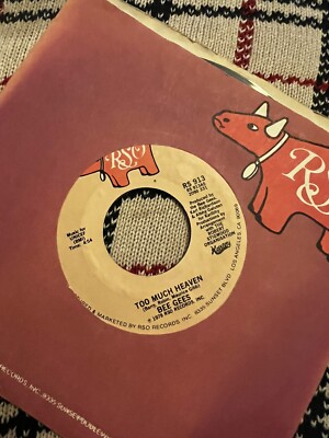 Bee Gees - Too Much Heaven/Rest Your Love On Me 7'' single 45rpm (1978)