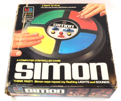 Vintage 1978 Milton Bradley Electronics Simon Game