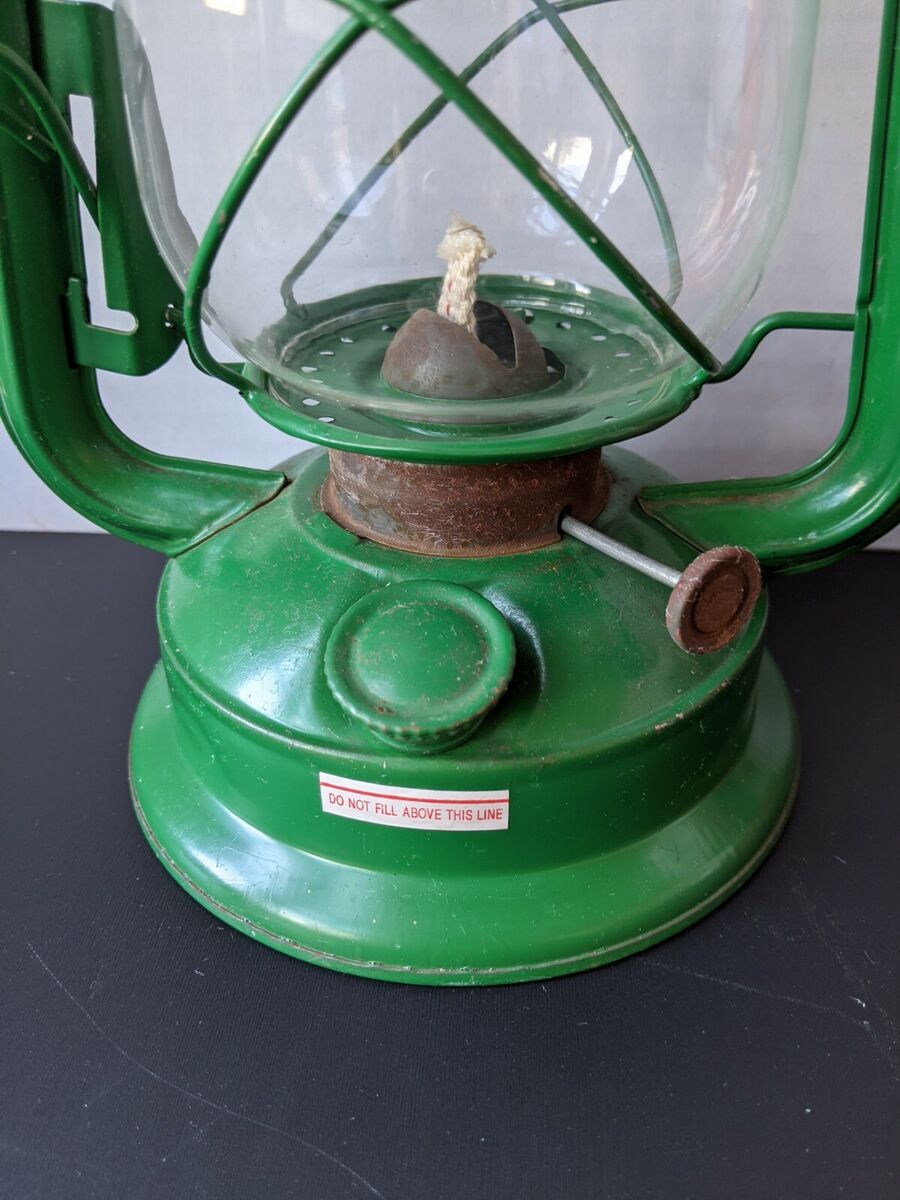 Winged Wheel No 500 Red Vintage Kerosene Lantern Japan & No Winged Wheel No 500 Red Vintage Kerosene Lantern Japan & No