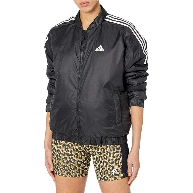Adidas short bomber clearance jacket