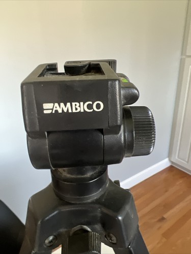 Onyx Videographer Video Tripod AMBICO V-0542 Camcorder Stand 60 inch Adjustable - Picture 8 of 16