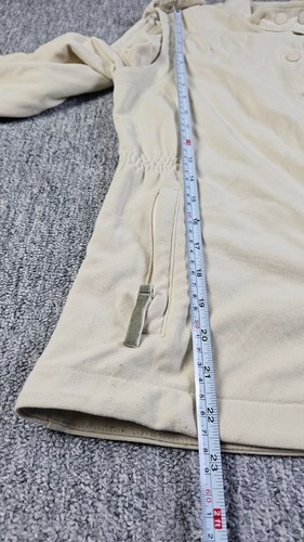Vintage ADIDAS Missy Eliot Respect Me Blazer Jacket Size 38 Nylon White Military - Picture 14 of 15