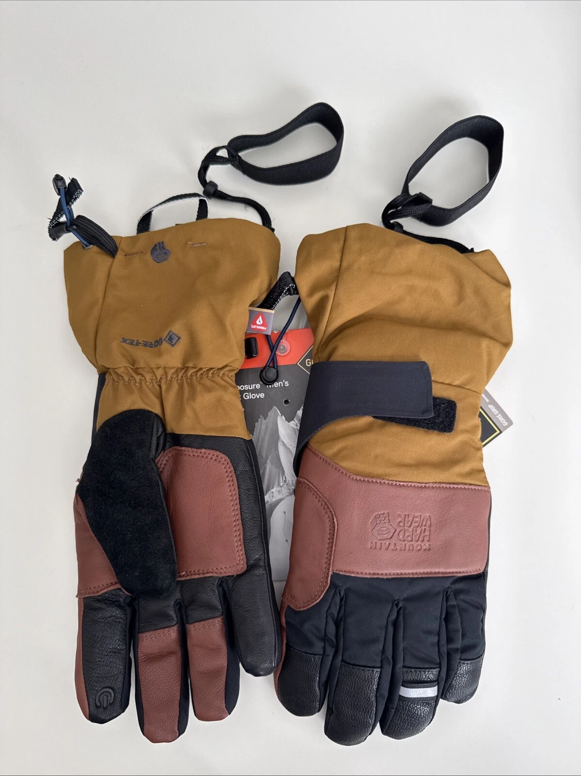 NWT $140 Mountain Hard Wear High Exposure Gore Tex Gloves Men's Size S