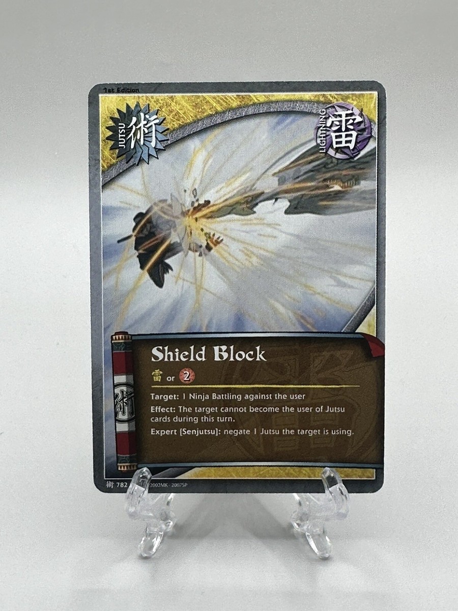 tales of the gallant sage booster box 🔥Naruto CCG-Shield Block-J-782-Common-Tales Sage-1st Ed-M/NM🔥 Naruto CCG Sealed Collectible Card
