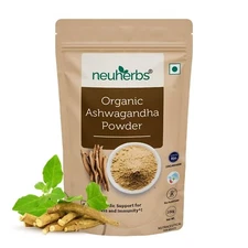 Neuherbs Organic Ashwagandha Powder 100gm Free Shipping World Wide