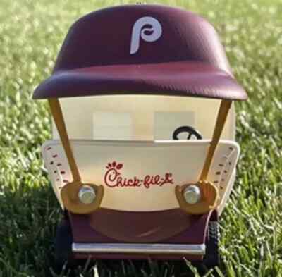 Philadelphia Phillies Bullpen Cart Car Toy Chick Fil A Retro 80's Night LIMITED