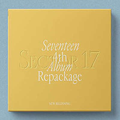 SEVENTEEN SECTOR 17 4th Repackage Album CD+POSTER+Photo Book+3Card