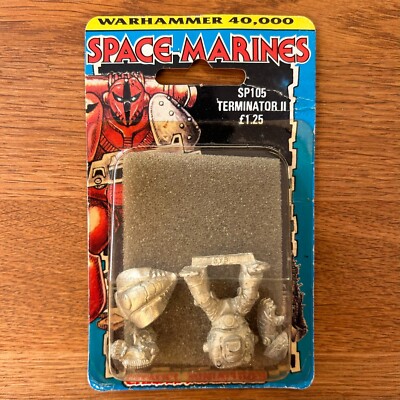 Warhammer 40k Prototyp ''Turtleback'' Terminator, Neu in OVP, Rogue Trader, Metall