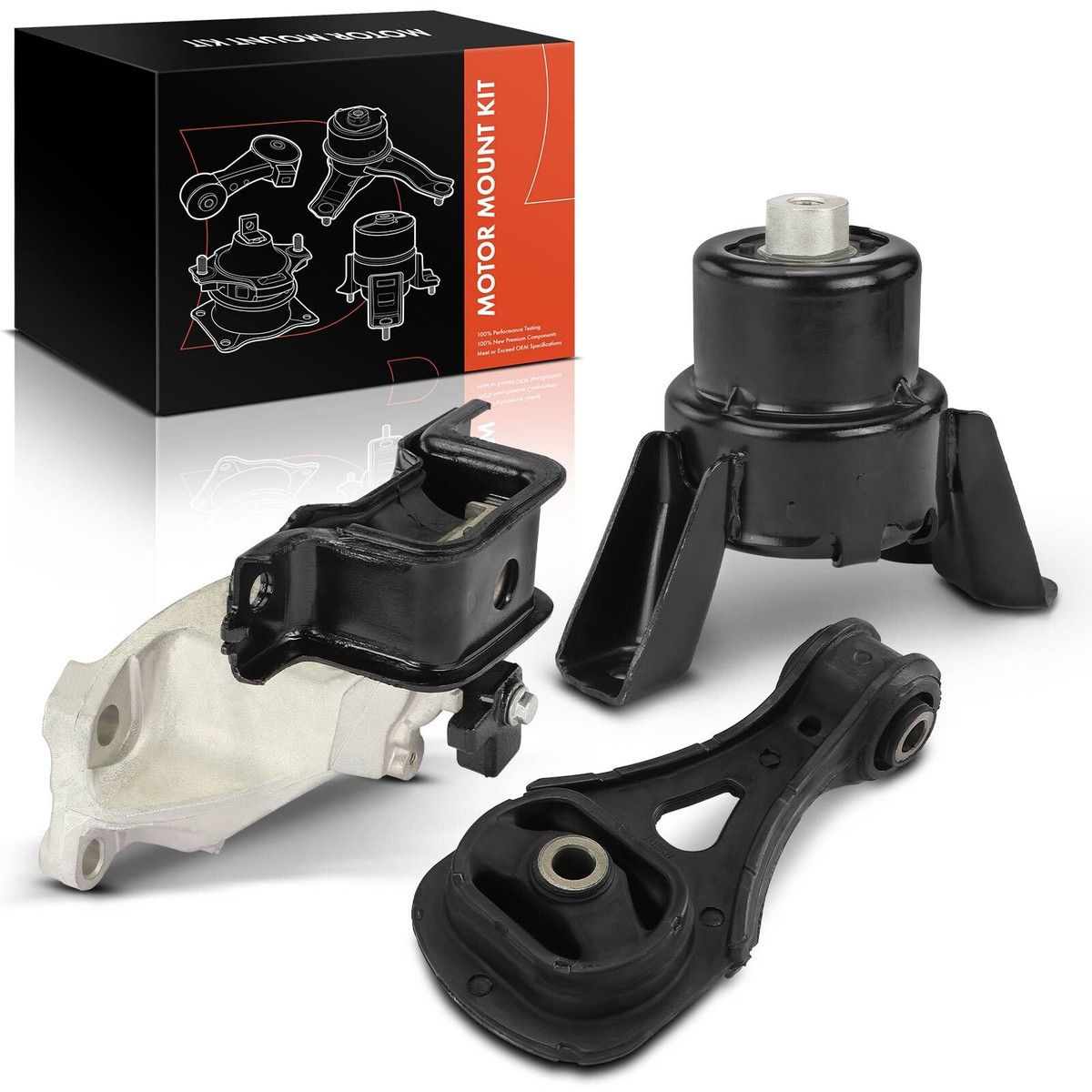 3x Engine Motor & Transmission & Torque Strut Mount for Honda HR-V