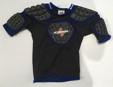 Madison Scorpion Protective Vest Rugby League Union AFL Boys Size XS