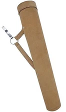 NEW TRADITIONAL SUEDE TANNED SIDE / HIP  ARROW QUIVER ARCHERY PRODUCTS AQ -113 .