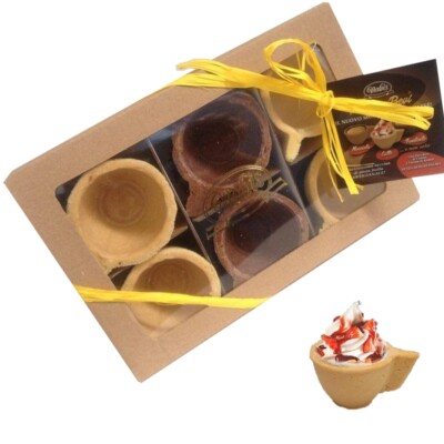 Tazzine Für Kaffee In Artisanalem Mürbeteig Nobis Nocciole Italia