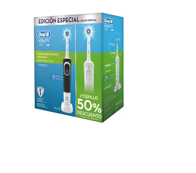 Cepillos de dientes eléctricos negros Oral-B