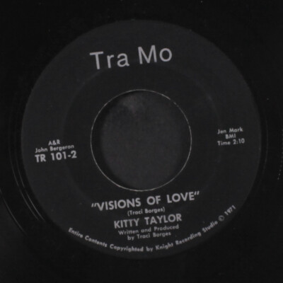 Kitty Taylor: Visions Of Love / Little Things Break A Heart Tra MO 7 '' Einzel