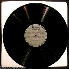 THE PLATTERS-CHRISTMAS WITH THE PLATTERS-2 Sided Metal Acetate Album-MERCURY