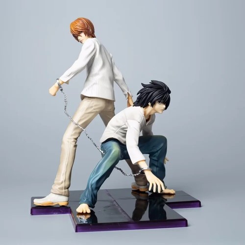 Figura Yagami Luz y L Anime DEATH NOTE PVC Modelo Juguetes Colección Estatua Sin Caja - Imagen 1 de 7