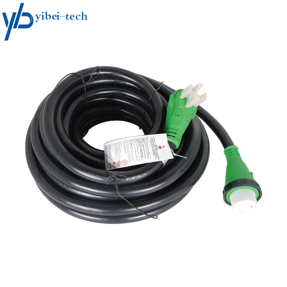 Finderomend 50 Amp Generator Cord and Power Inlet Box Combo Kit, 15ft