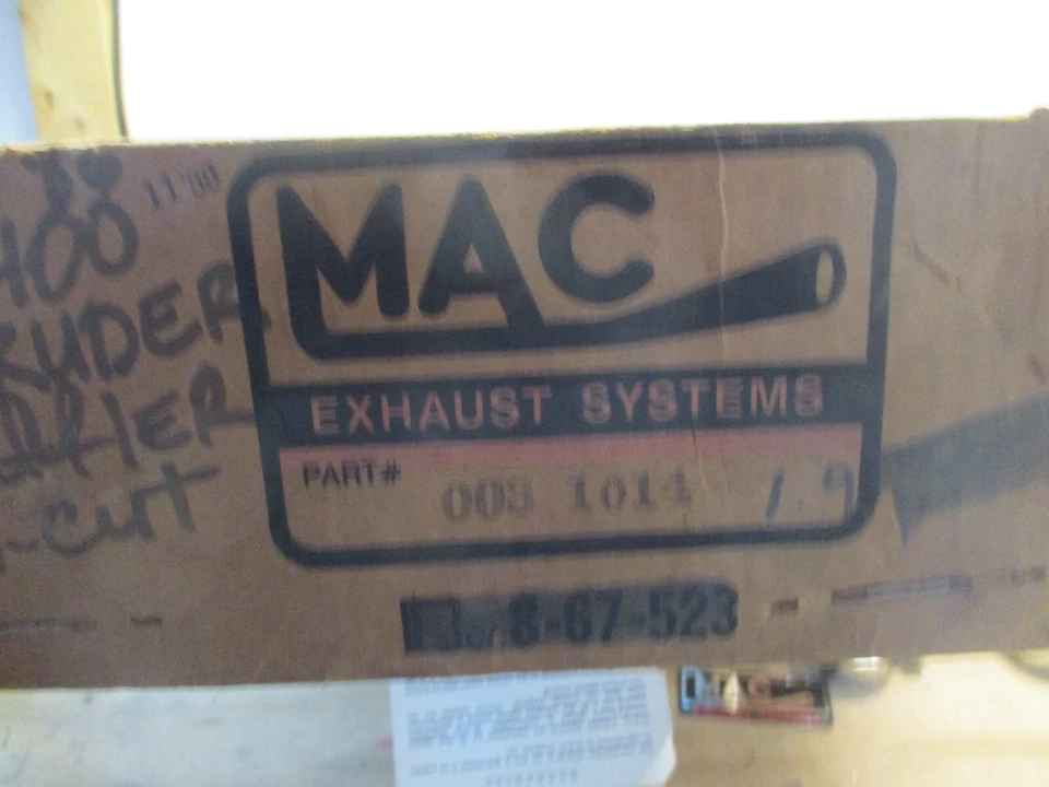 NUEVO 1989-1998 SUZUKI VS1400 INTRUDER CORTE DE BARRA SILENCIADORES DE ESCAPE MAC 003-1014 Foto 4 de 4