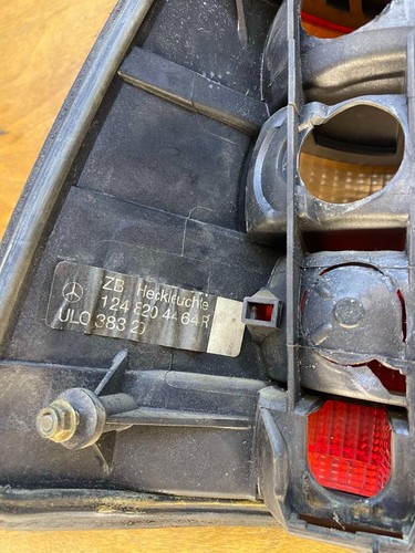 Mercedes Benz W124 200TE 200 TE taillight taillight rear right light lamp OEM - Picture 22 of 23