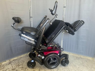 Quickie Q300M Mini Wheelchair, with  Power Tilt,Leg,Recline, Pink 22 Miles 