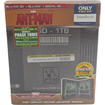 Ant-Man Blu-ray 3D + 2D SteelBook Débossé Best Buy Paul Rudd, Michael Douglas A
