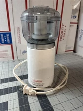 Sunbeam Oskar Jr. Chopper Plus-Model 14131 Vintage White Color WORKS