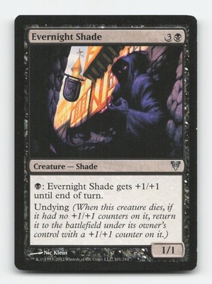 Evernight Shade 101 Uncommon Avacyn Restored Magic: The Gathering Near Mint
