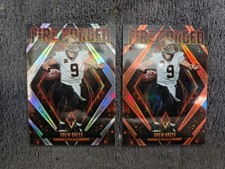 2022 Panini Phoenix - Fire Forged Drew Brees #FF-3 Base and Orange /99