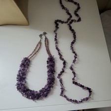 2 Handcrafted Vintage Jewelry Set Boho Beach Necklace Hypoallergenic