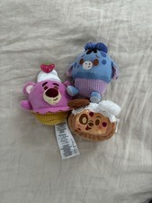 Disney Munchlings Small Plush Toy Lot of 3