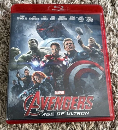 Marvel Avengers Age of Ultron Blu-ray w/ Case PG-13 2015 Bonus Features