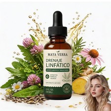 Mayaverra Drenaje LinfĂĄtico Gotas Suplemento Natural DesintoxicaciĂłn Corporal