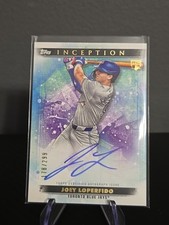 2024 Topps Inception Joey Loperfido Rookie Auto 30/299 Blue Jays