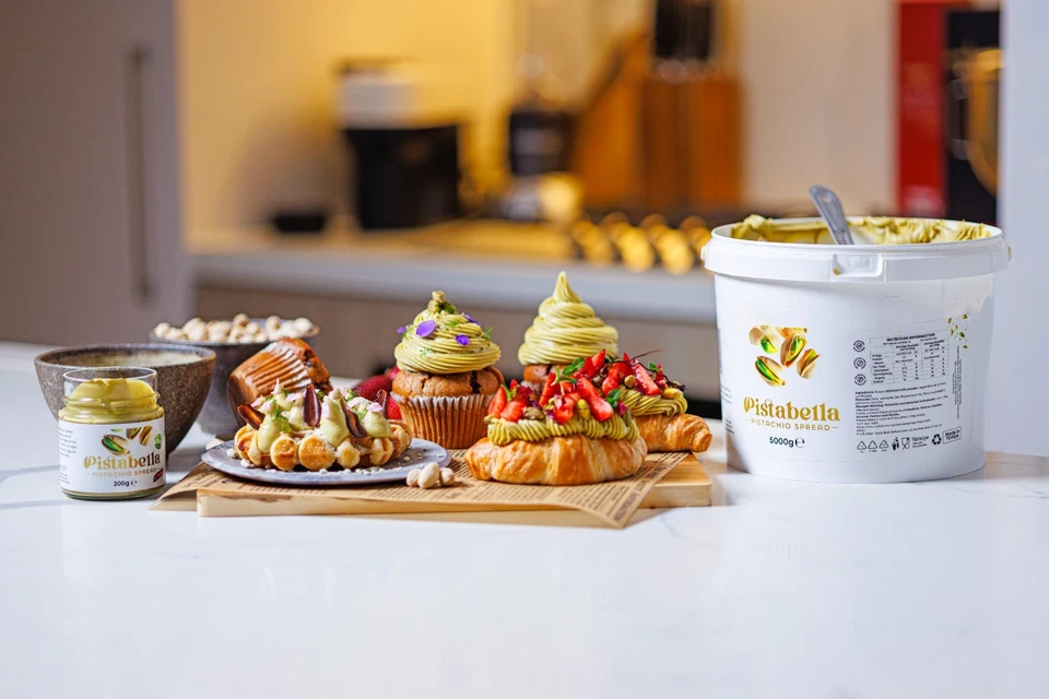 5kg Pistabella Pistachio Spread Pistachio Cream Bucket Cafe & Restaurants - image 3 of 4